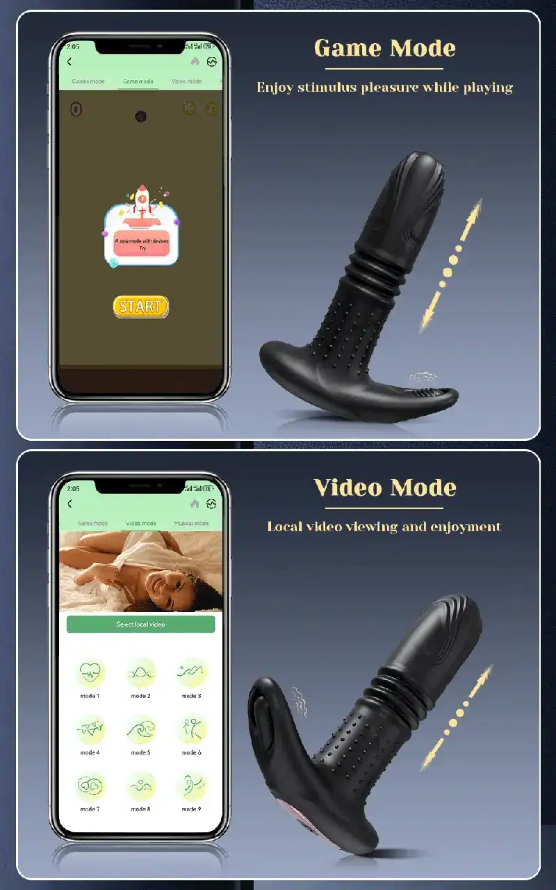 plug anal vibrant multi modes