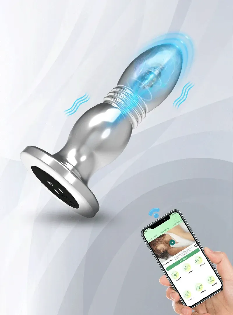 plug anal vibrant pour homme et femme