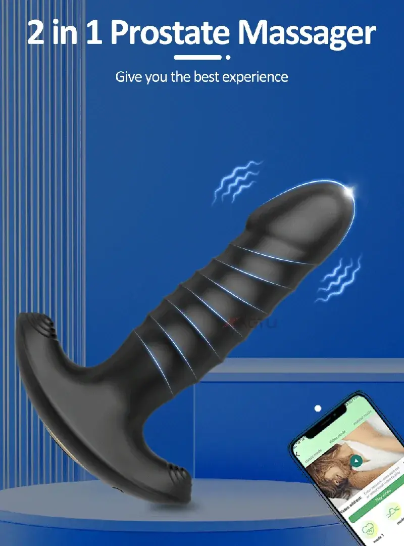 plug anal vibrant pour stimulation anale