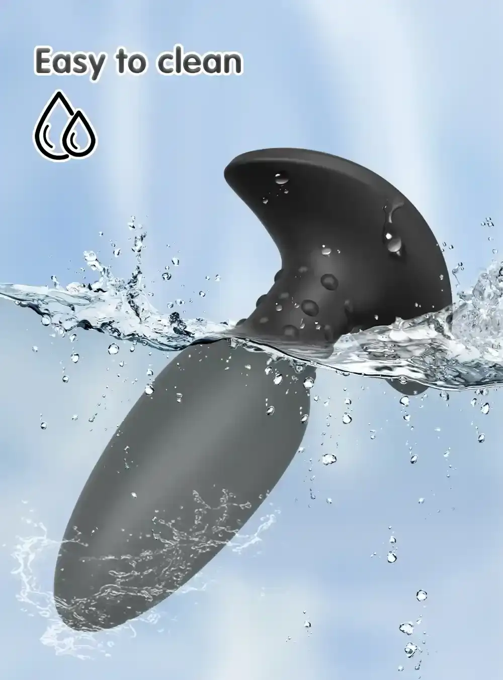 plug anal vibrant pour stimulation prostatique