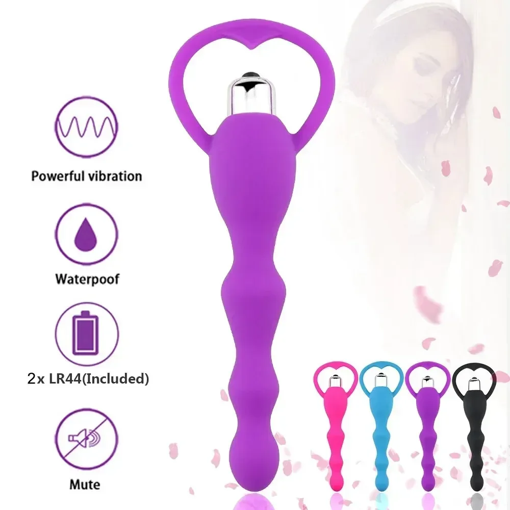 plug anal vibrant waterproof pour douche