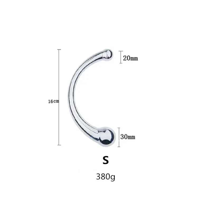 point g masculin acier inoxydable incurve