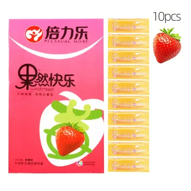 preservatifs parfumes fraise pasteque