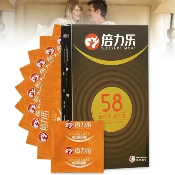 préservatifs taille super homme 58mm