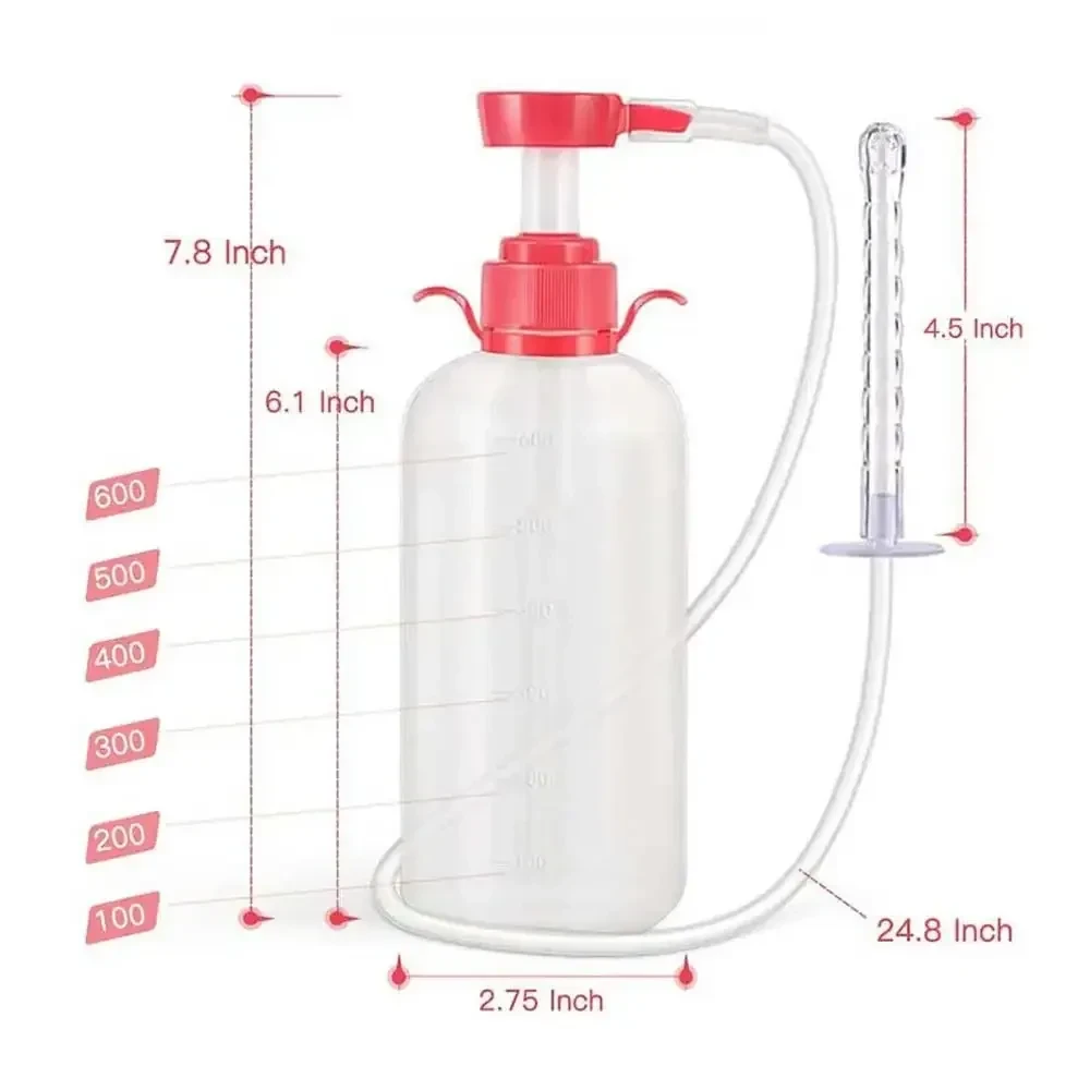 prinse deau anale souple 600ml