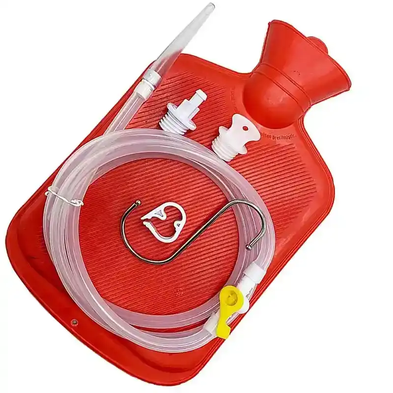 sac de lavement en silicone souple