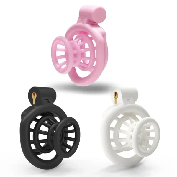 serrure pénienne avec anneaux ergonomiques