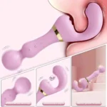sextoy 19cm silicone médical noir