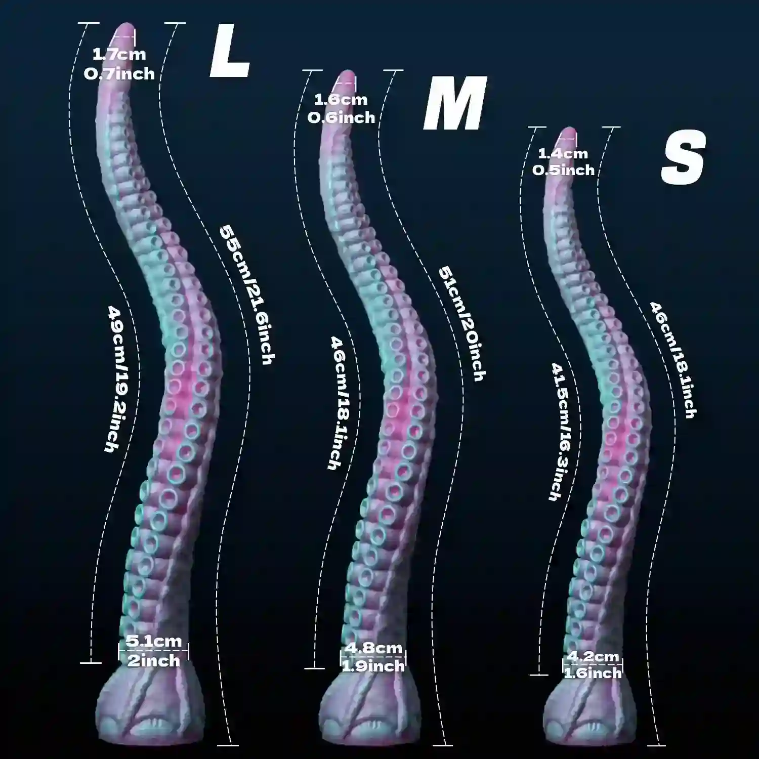 sextoy anal long flexible animal