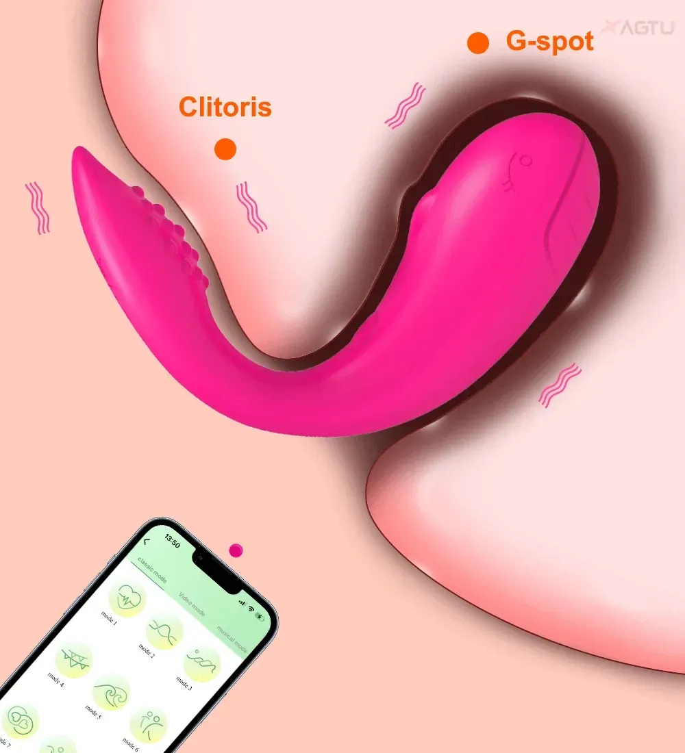 sextoy connecte ergonomique pour point g