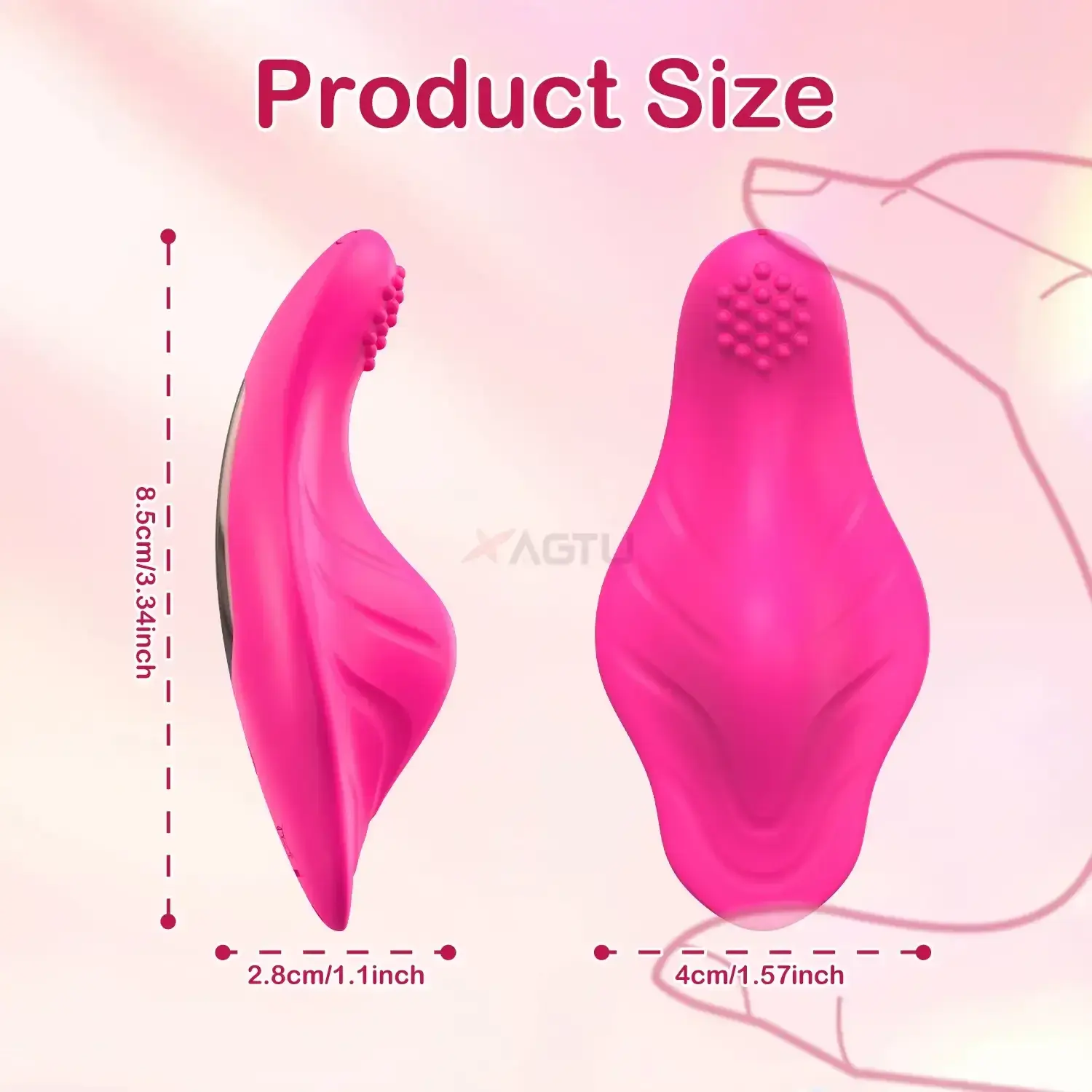 sextoy discret silicone doux rechargeable