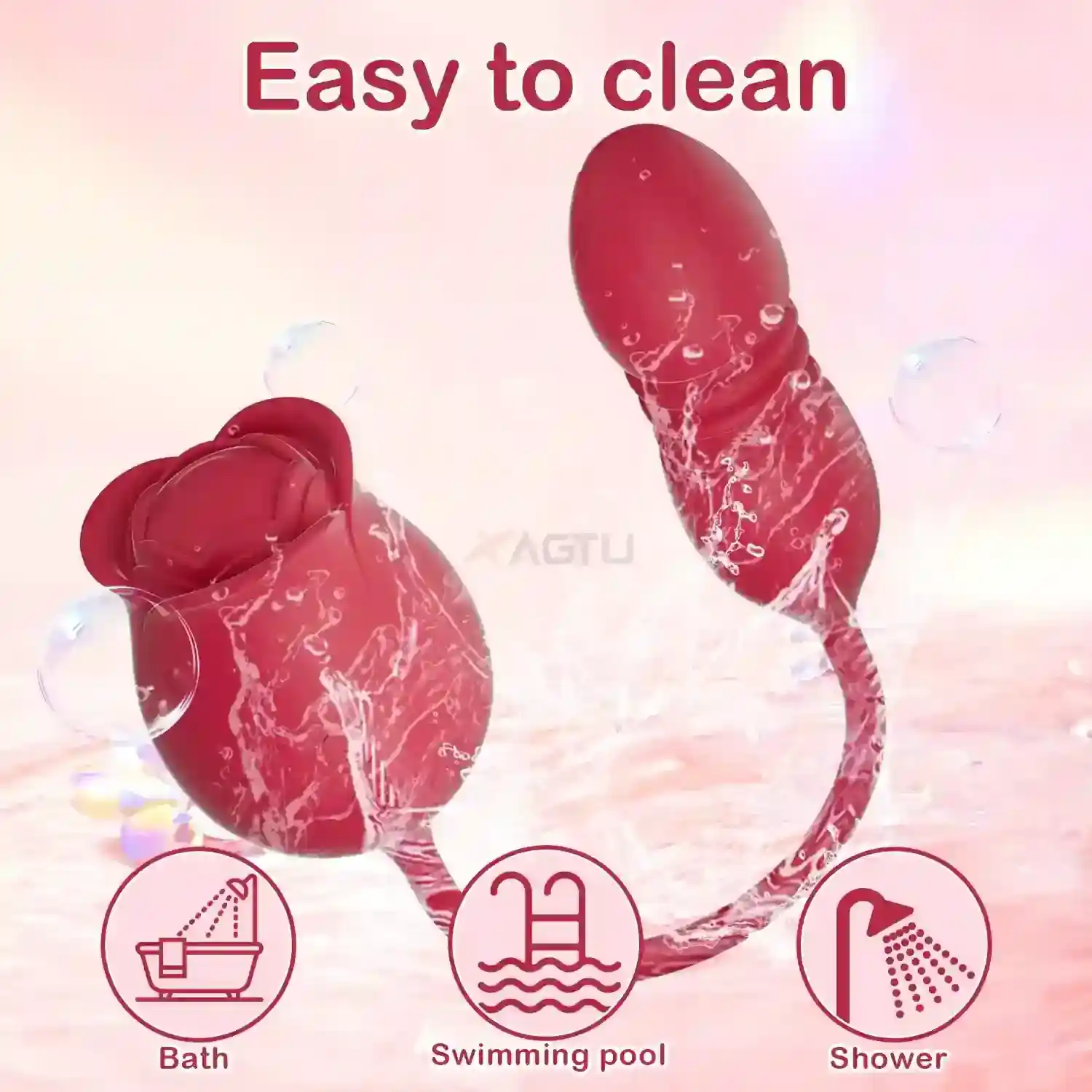 sextoy double stimulation silicone medical