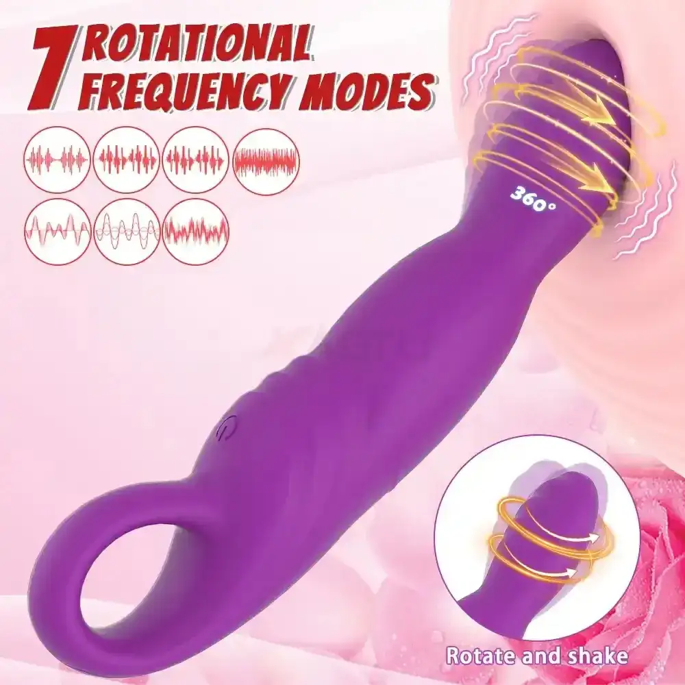 sextoy femme vibrant avec rotation