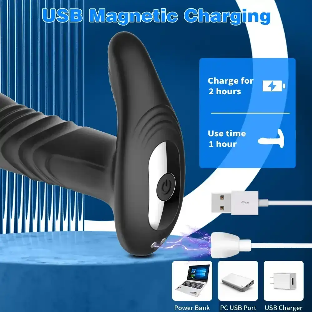 sextoy homme en silicone via application