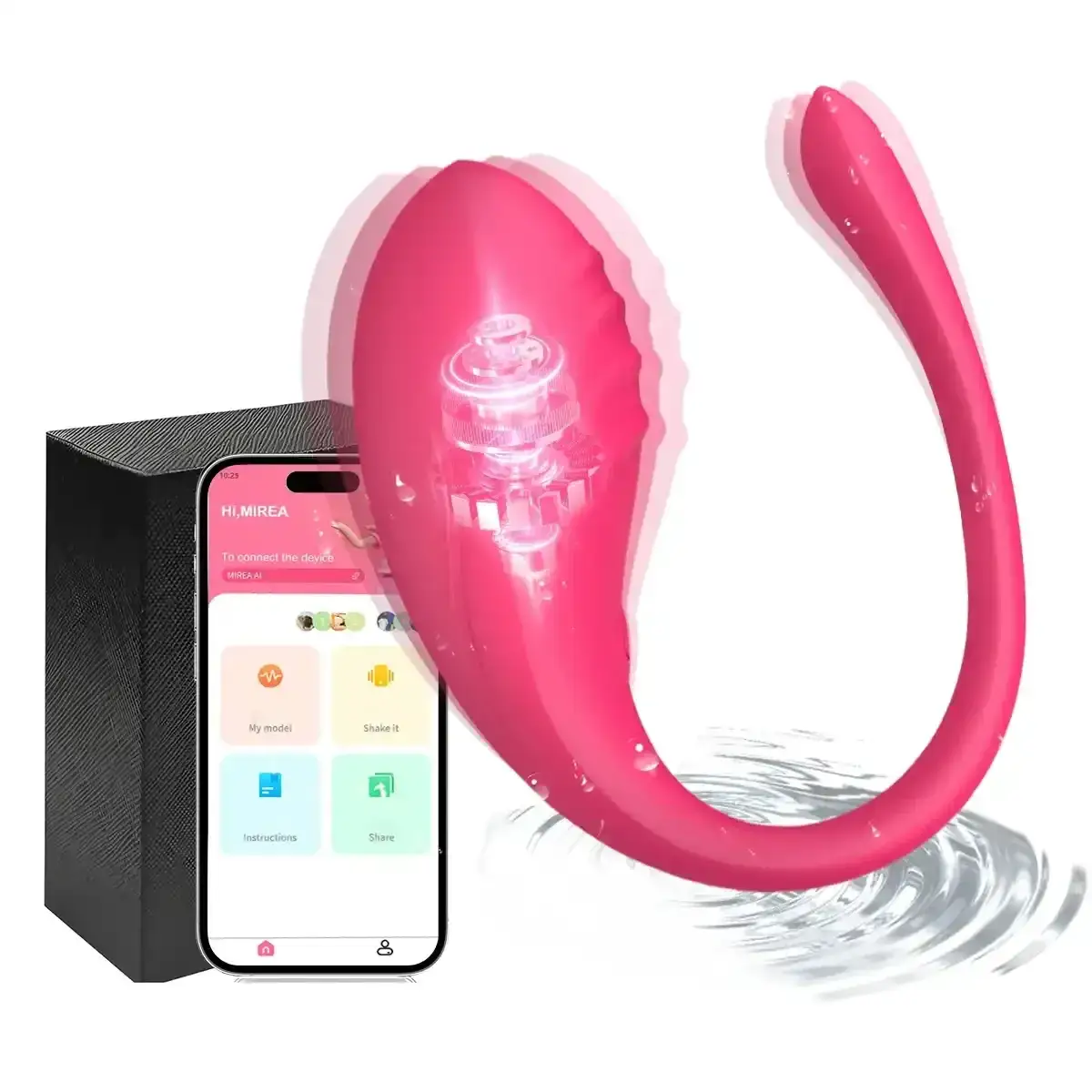sextoy portable connecte application