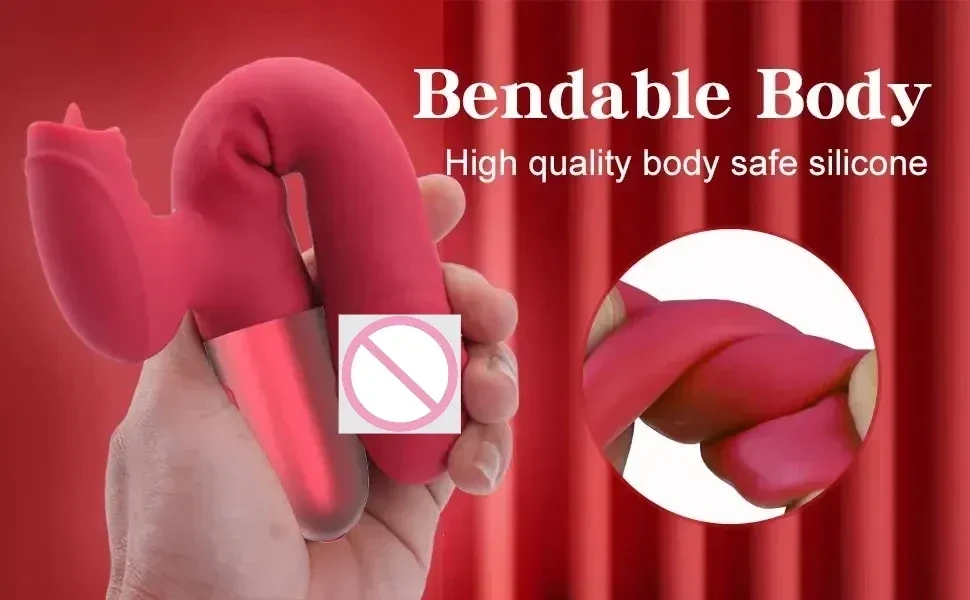 sextoy rechargeable etanche vibration langue
