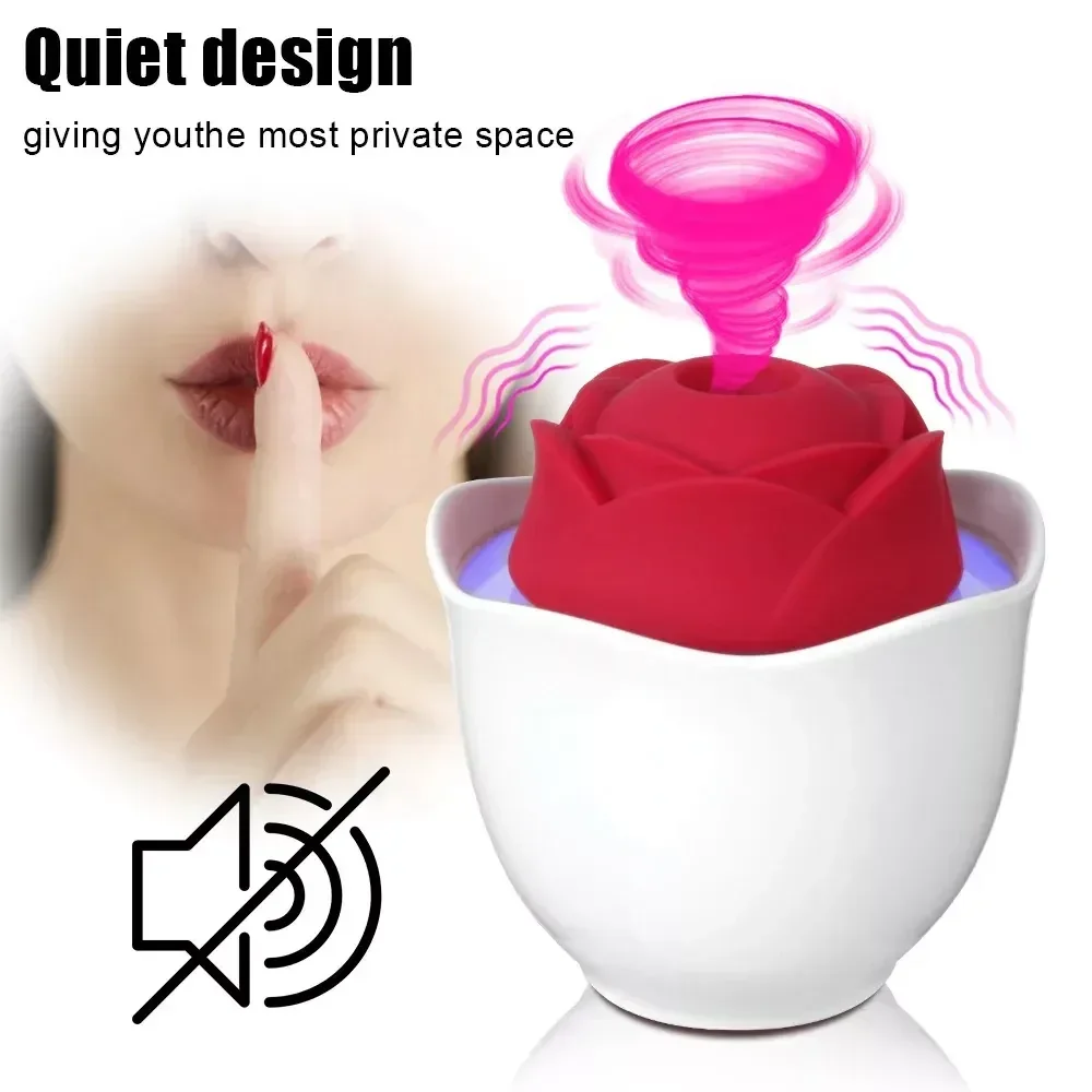 sextoy rose design fleur ergonomique