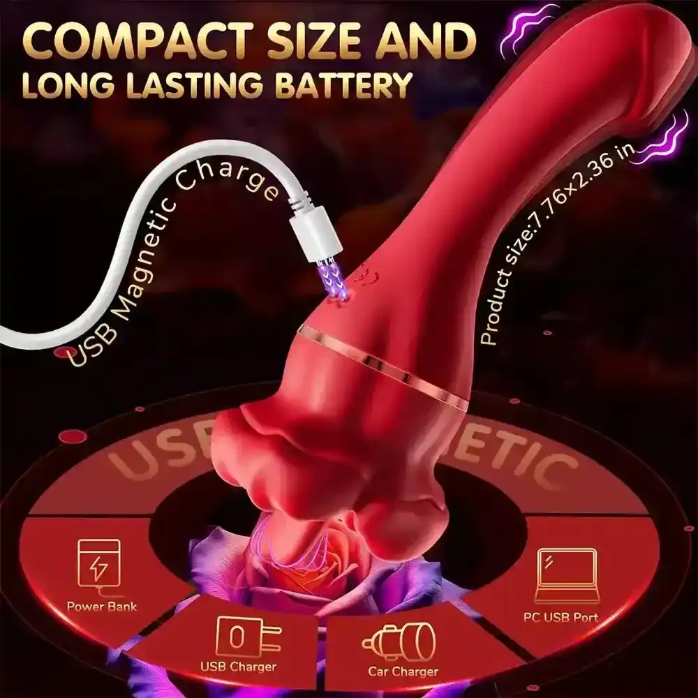 sextoy rose pour plaisir externe interne