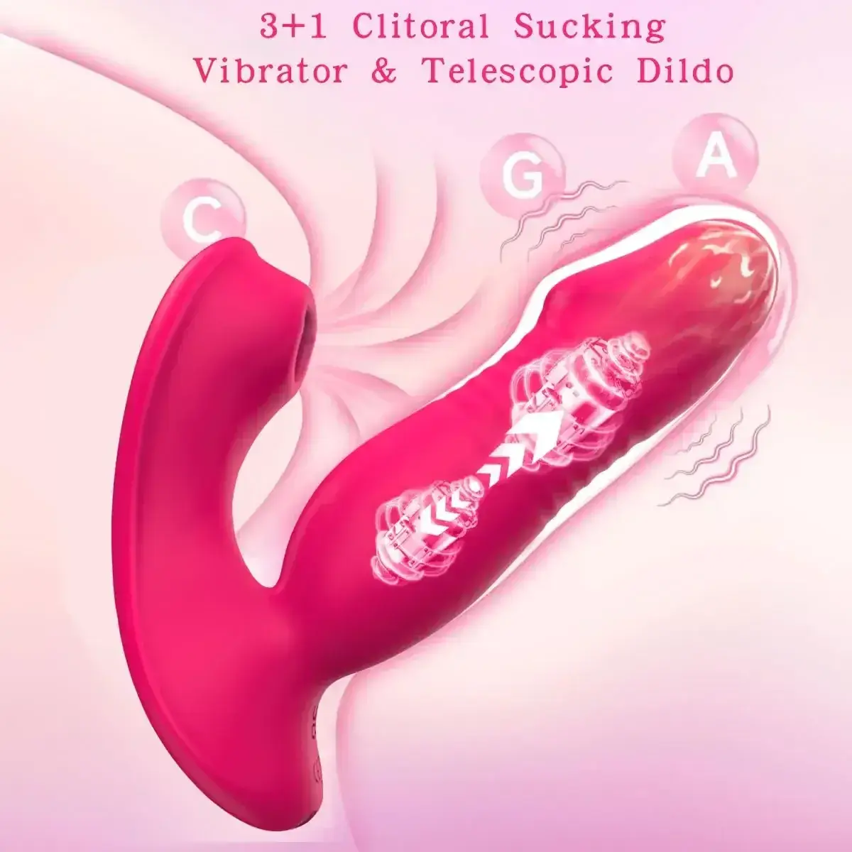 sextoy suceur clitoridien double stimulation