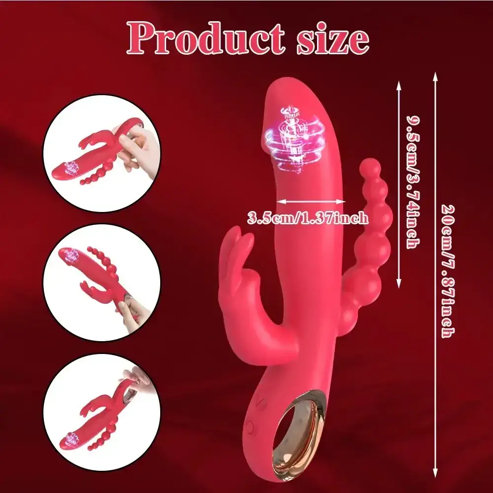 sextoy waterproof avec texture réaliste