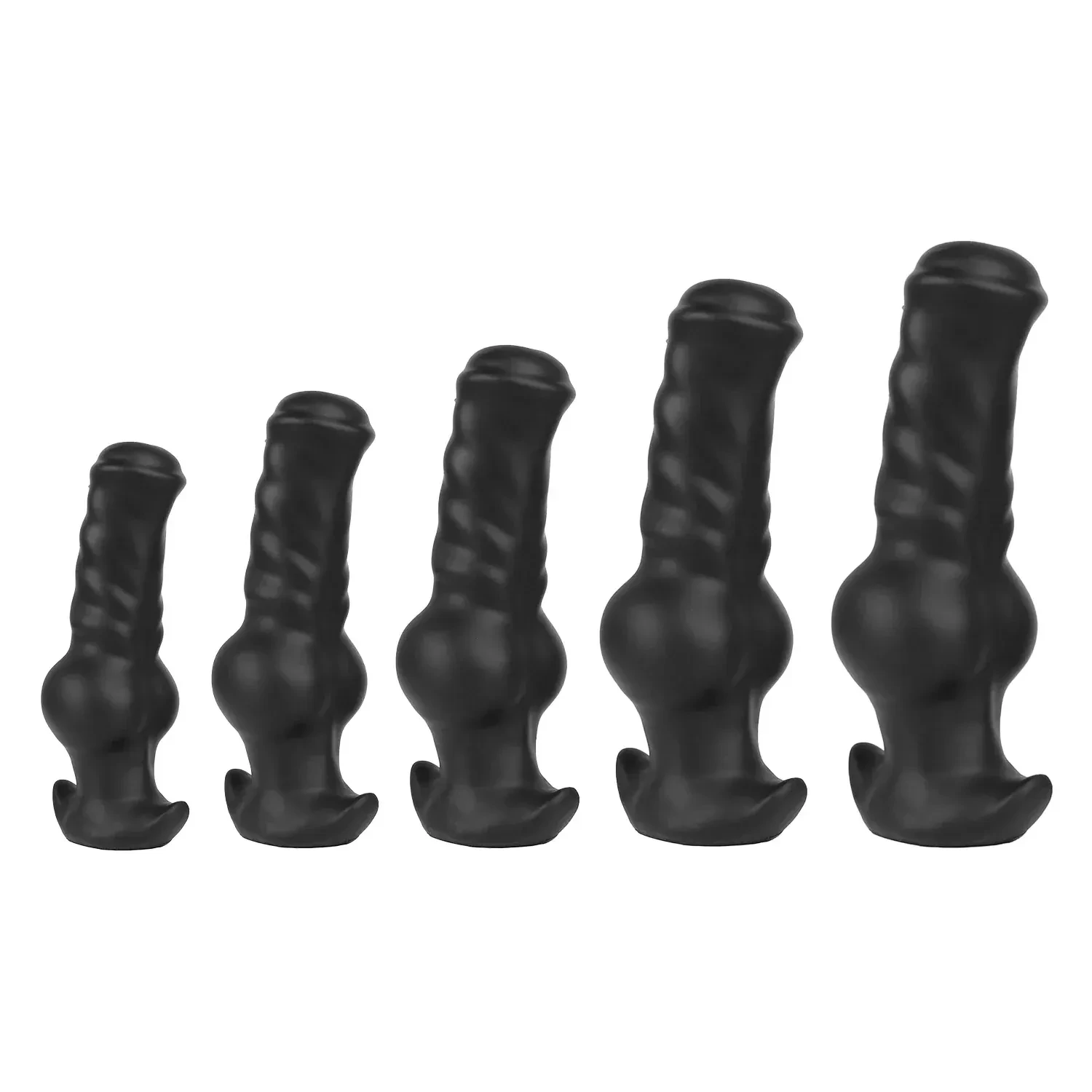 silicone medical queue de chien plug