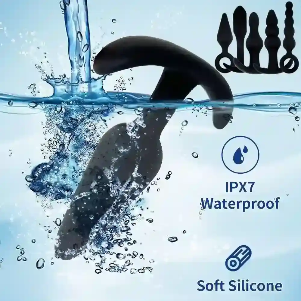 stimulateur anal doux silicone medical
