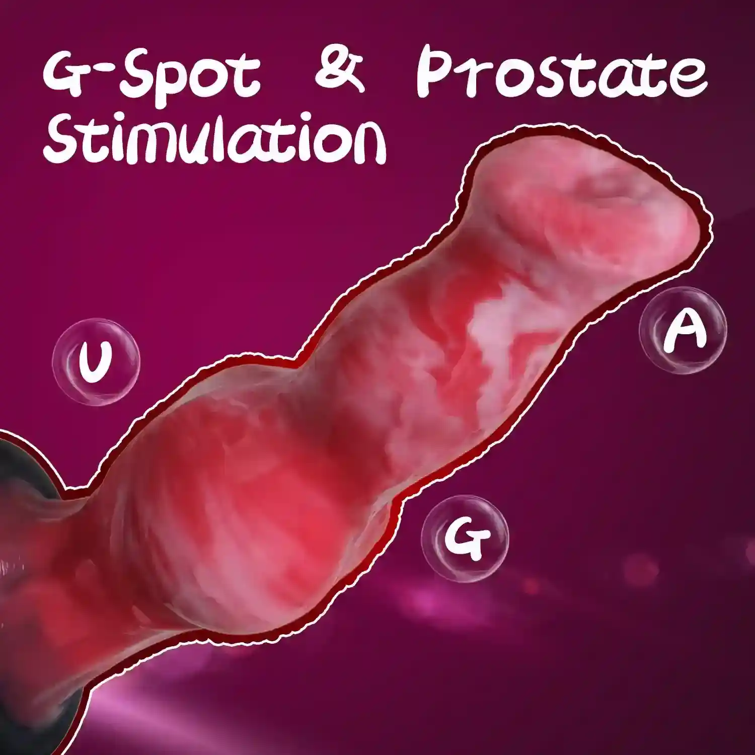stimulateur anal en silicone pour prostate