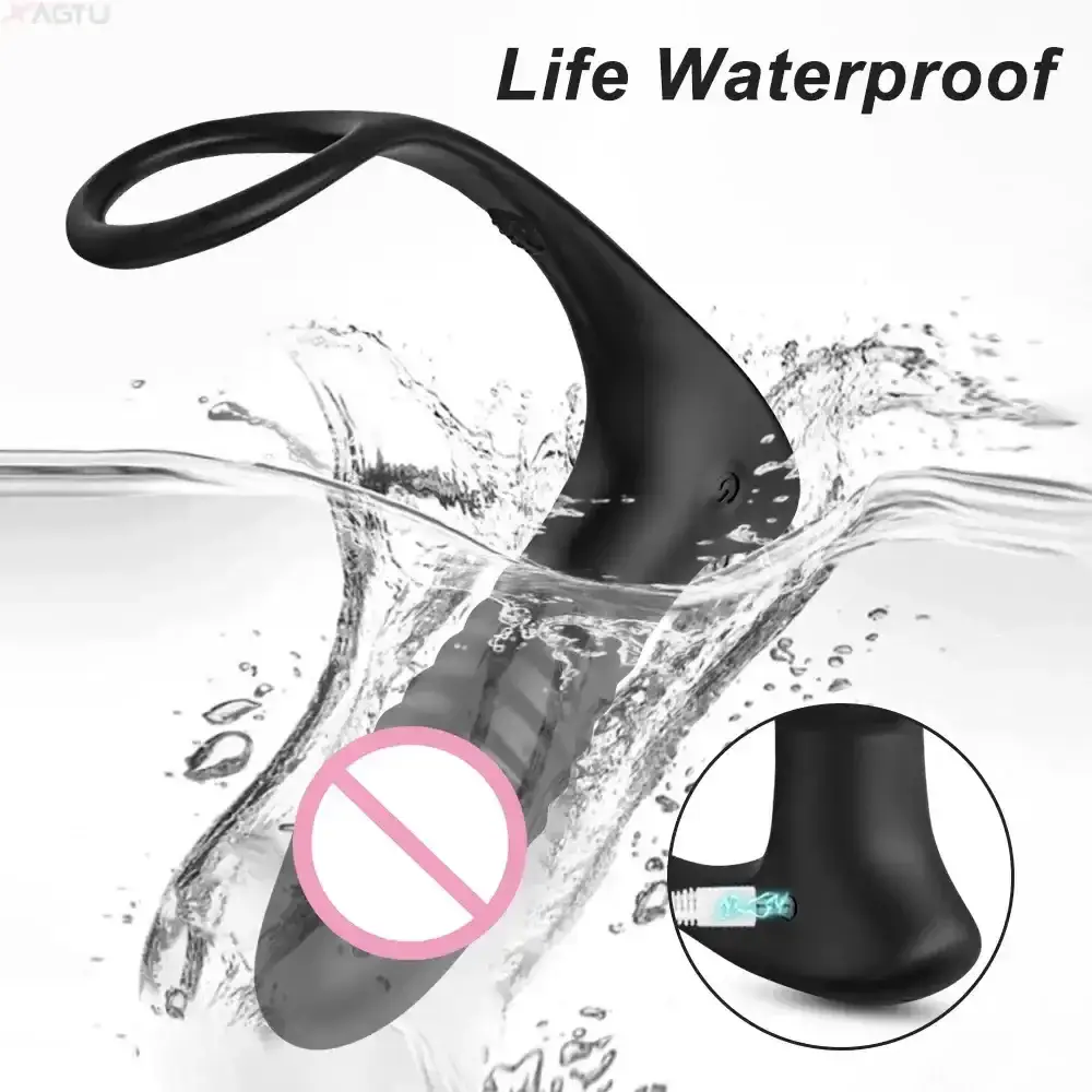 stimulateur anal homme silicone controle distance