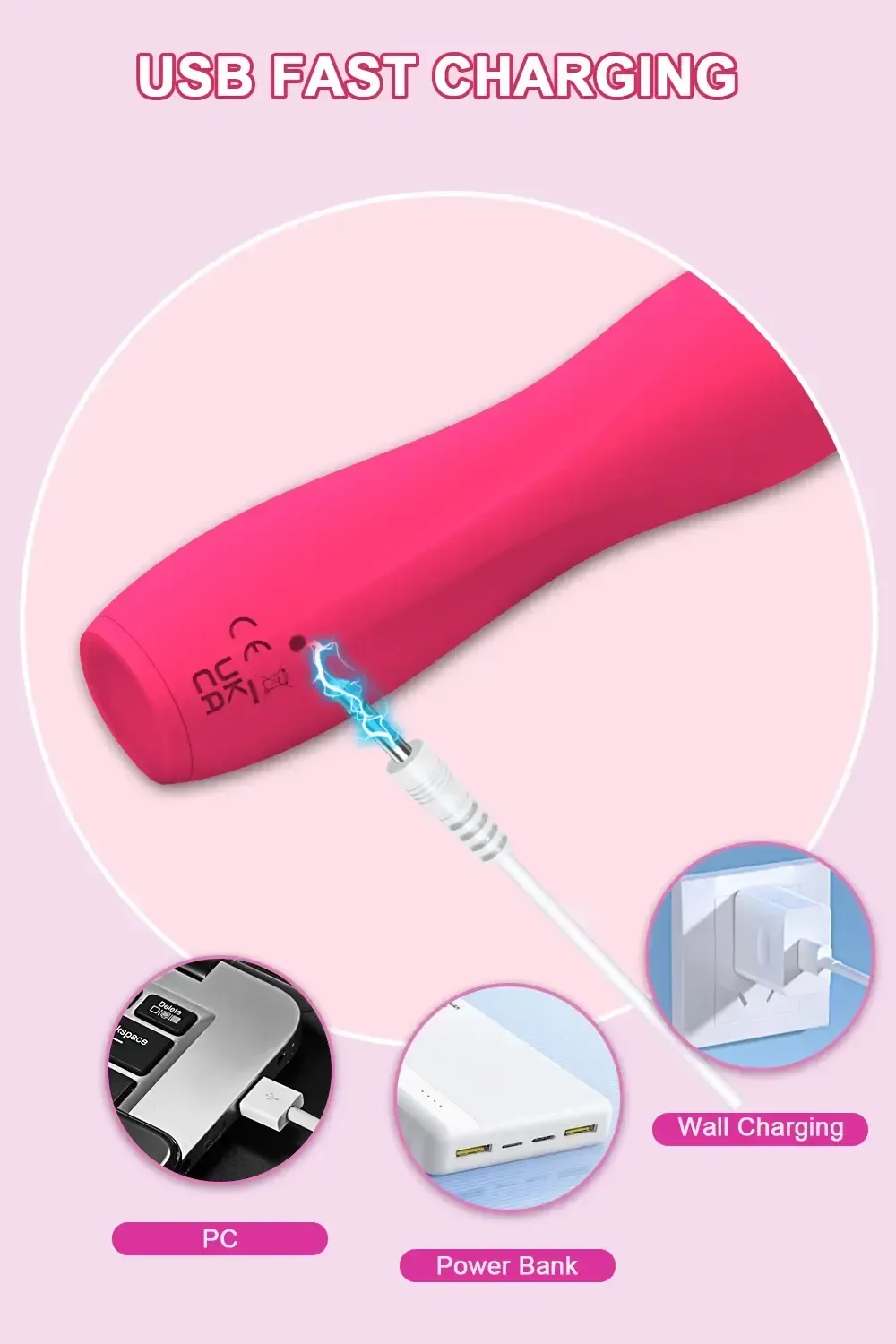 stimulateur clitoridien forme baguette cylindrique