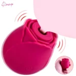stimulateur clitoridien forme rose étanche