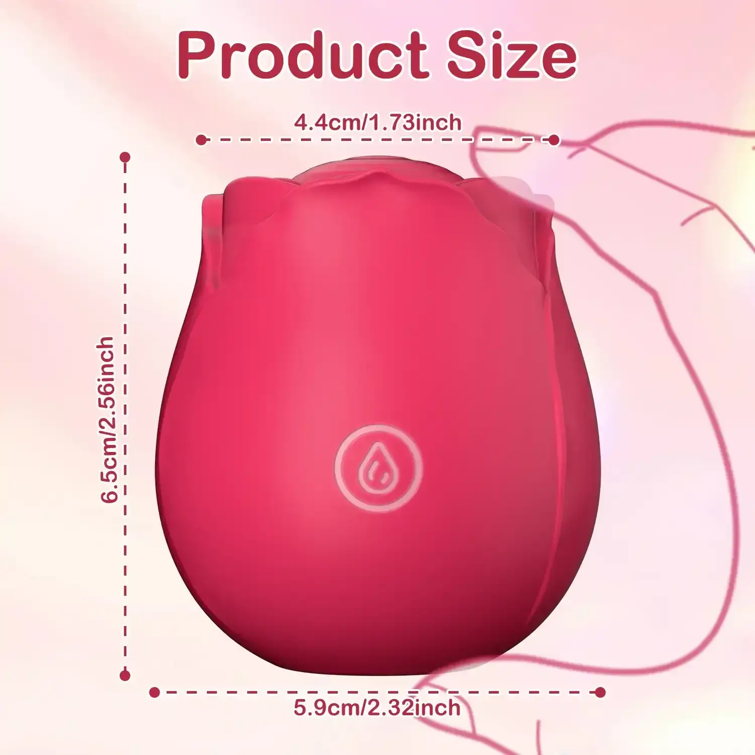 stimulateur clitoridien rose etanche