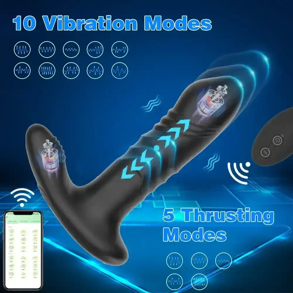 stimulateur de prostate incurve rechargeable