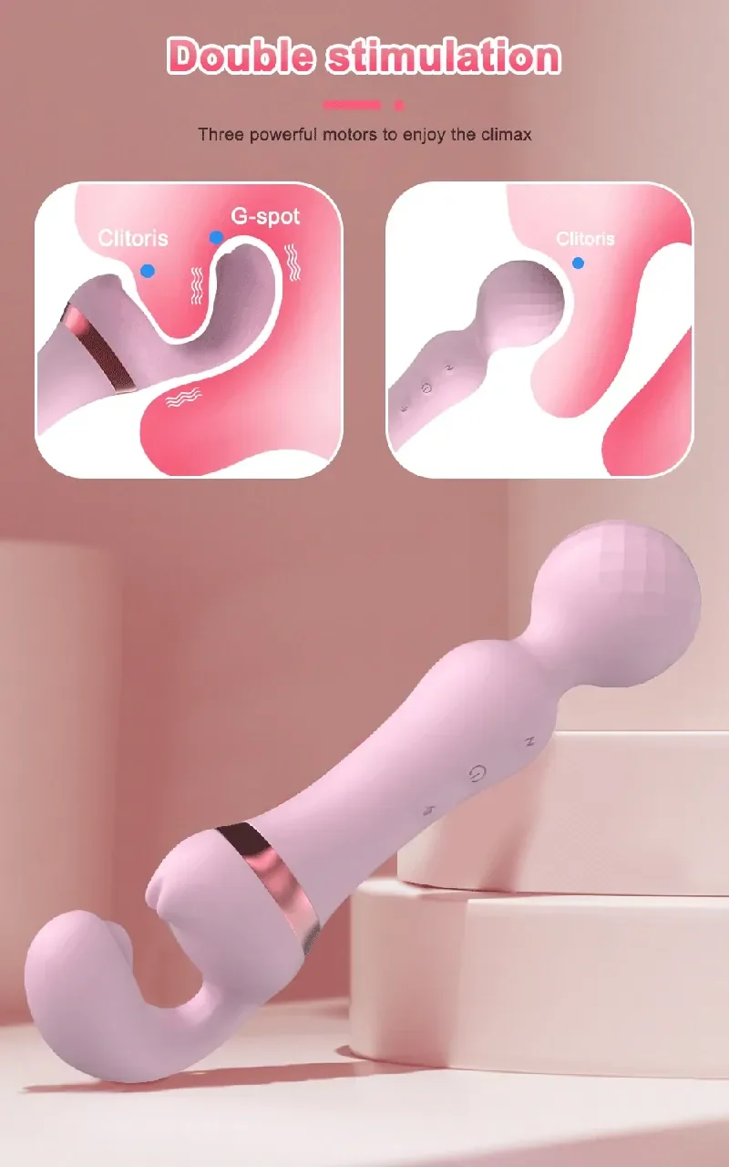 stimulateur g spot clitoris en silicone