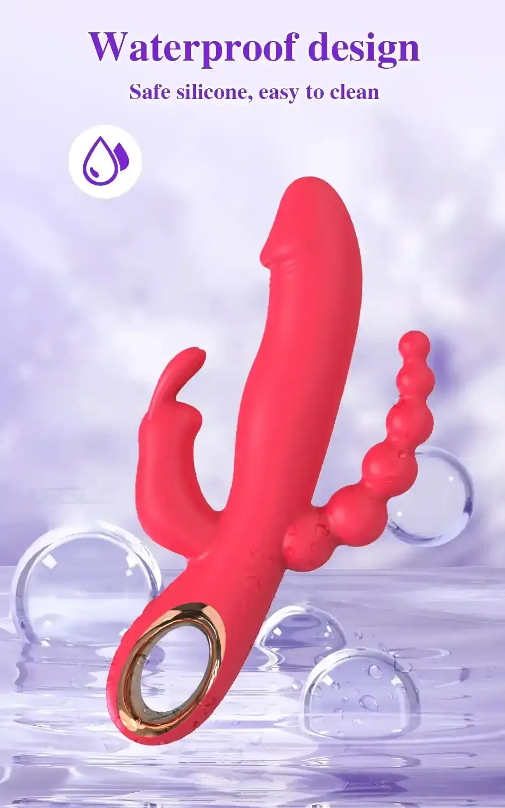stimulateur g spot incurve en silicone
