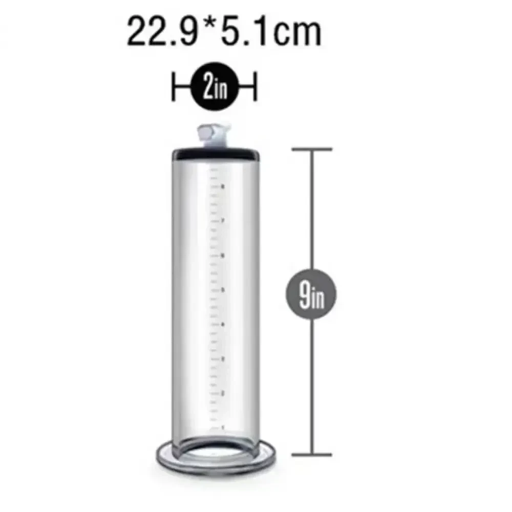 stimulateur penien transparent a pression reglable