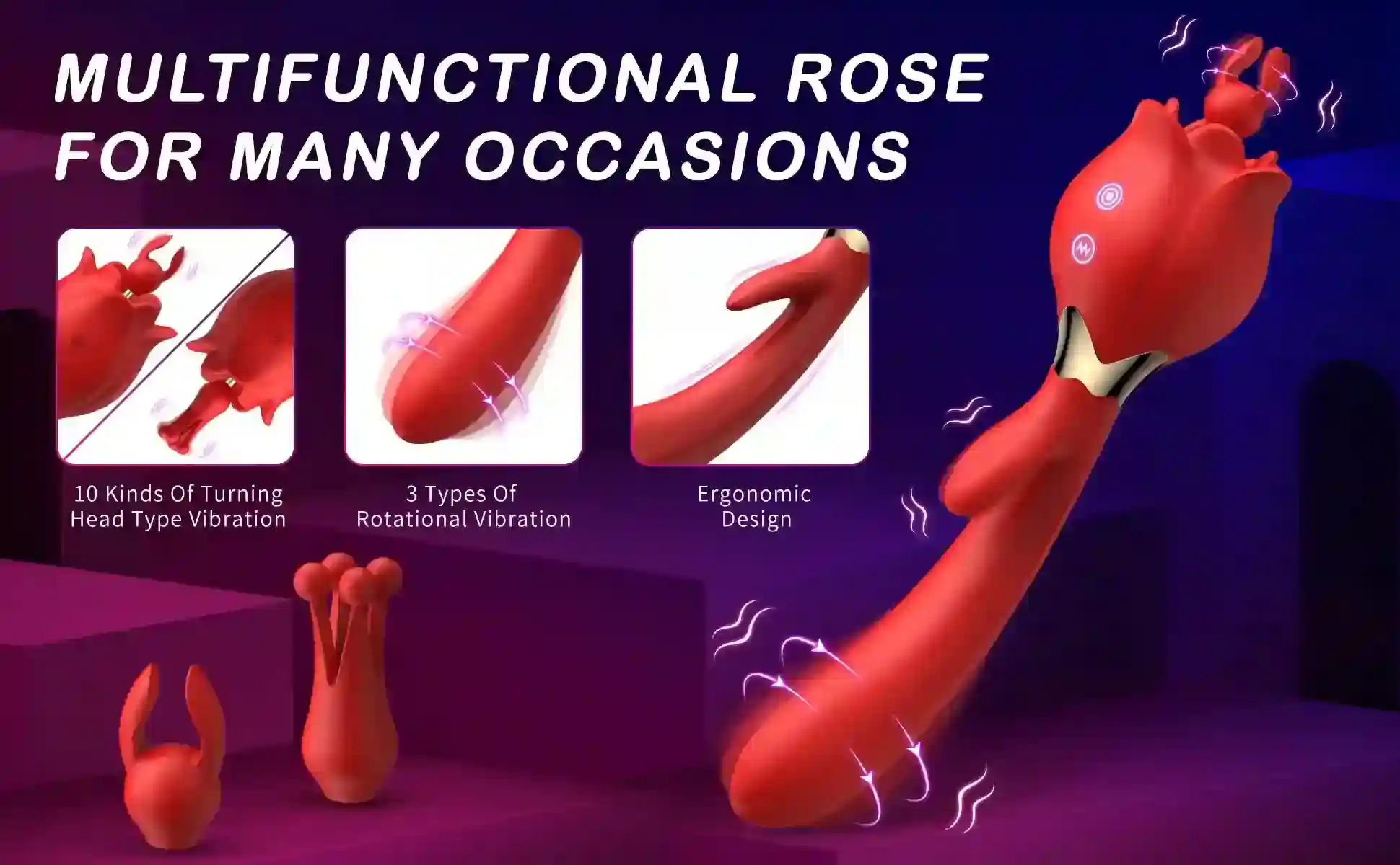 stimulateur point g incurve rose 1