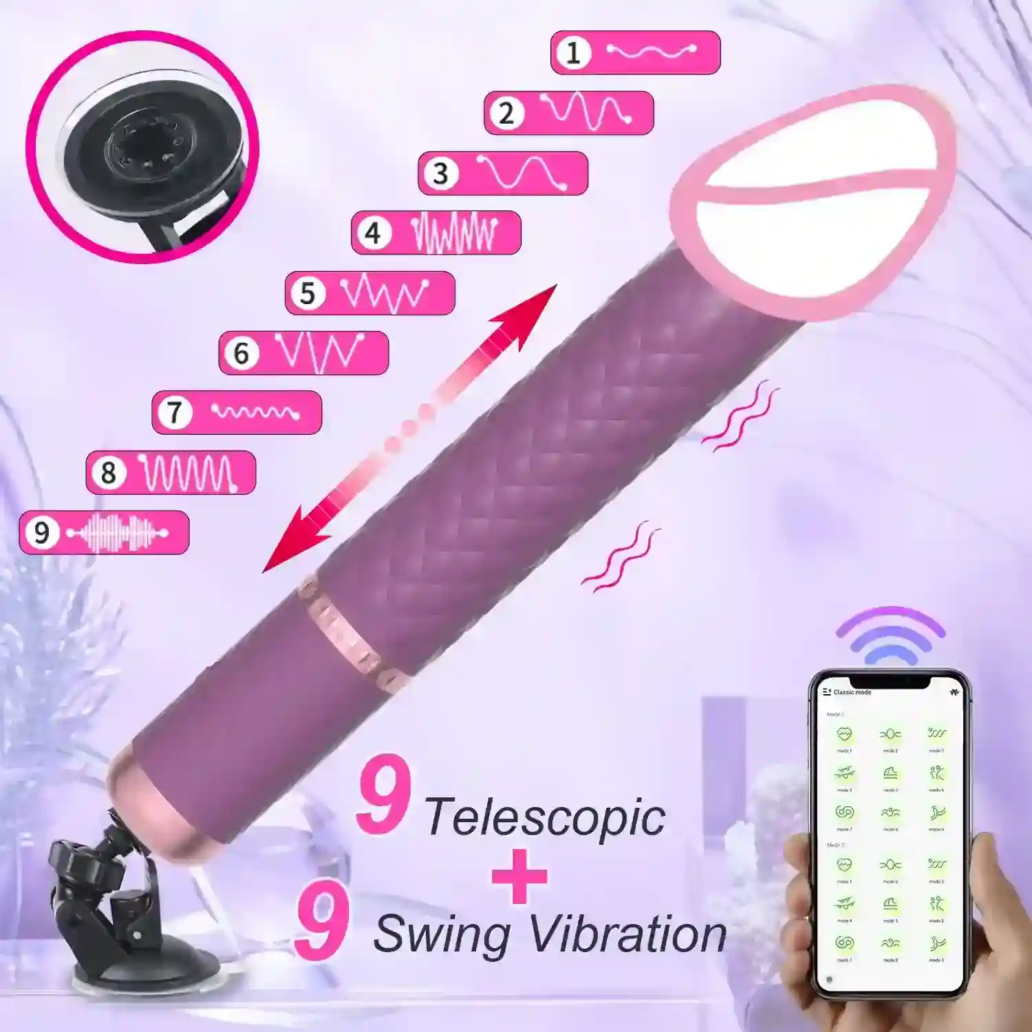 stimulateur point g vibrant intelligent