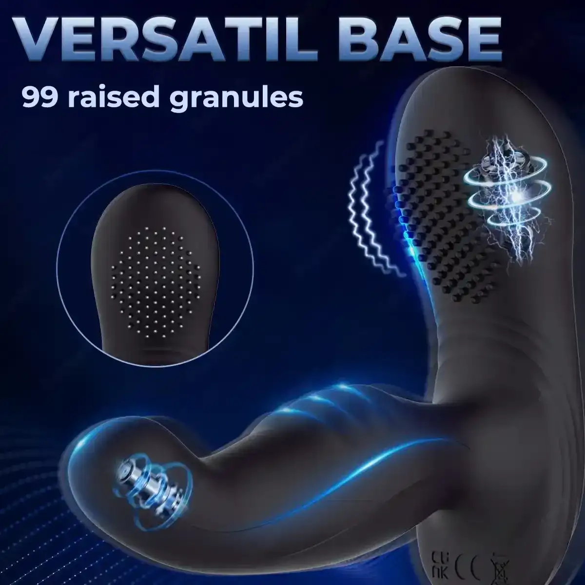 stimulateur prostate double vibration abs