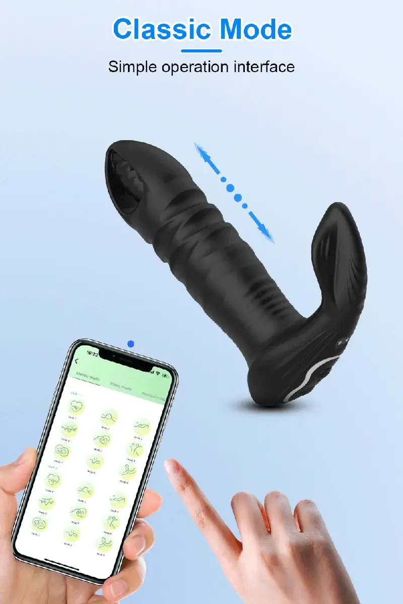 stimulateur prostate vibrant controle distance