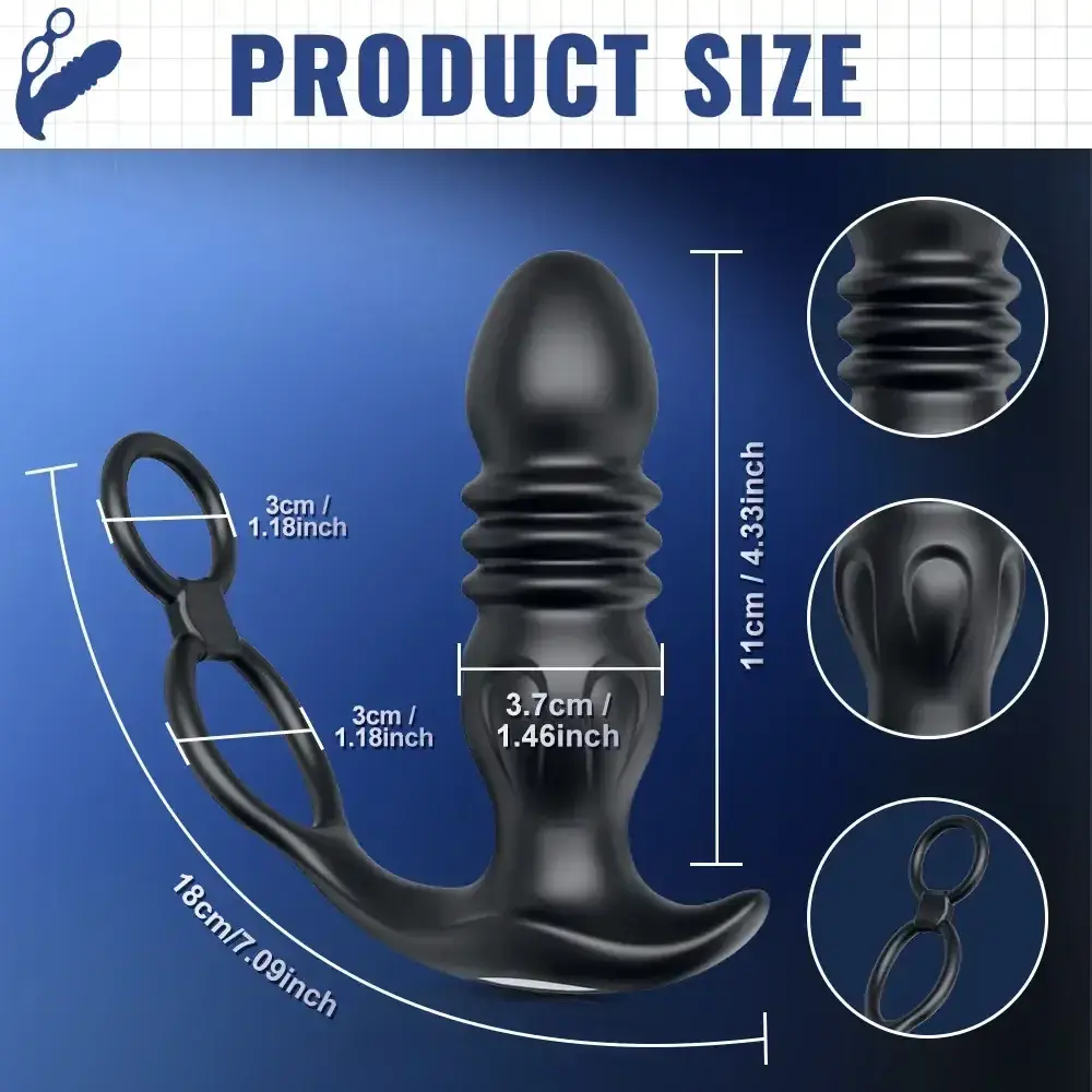 stimulateur prostatique en silicone medical