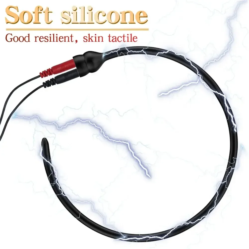 stimulateur uretral silicone electrique 36cm