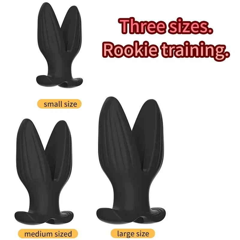 tunnel anal silicone souple doux