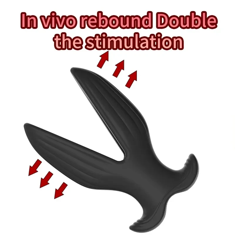 tunnel anal silicone souple ergonomique