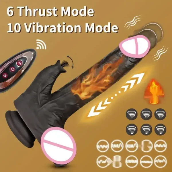 vibrateur à double action pour plaisir intense