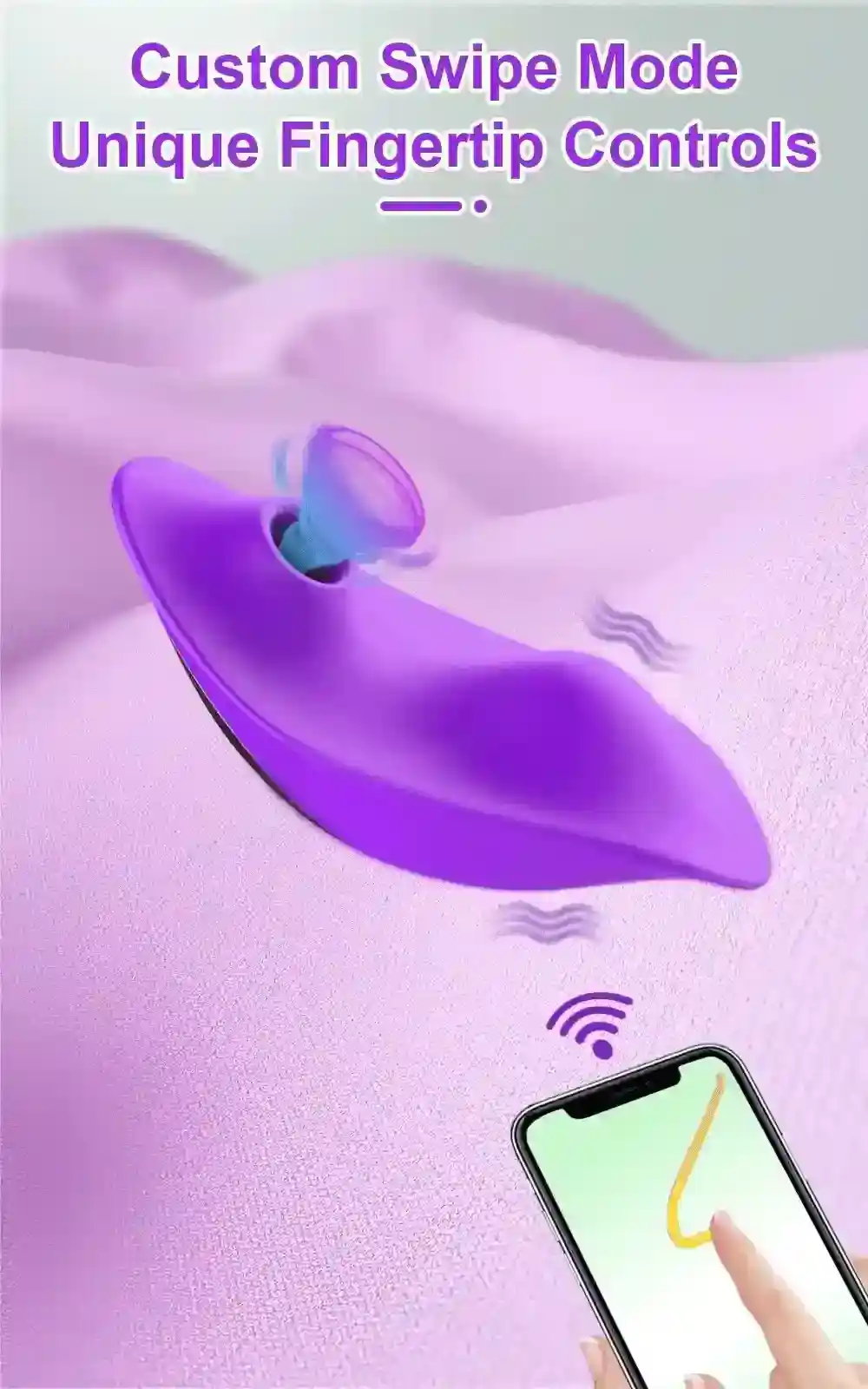 vibrateur a succion double sans fil