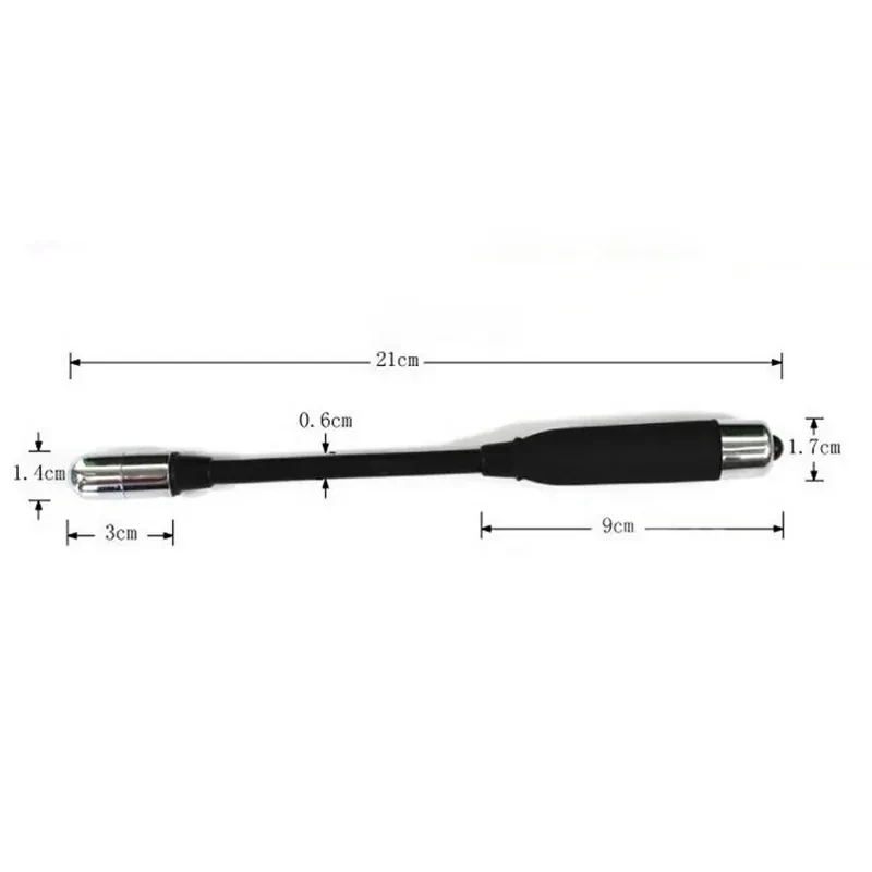 vibrateur anal 21cm abs texture