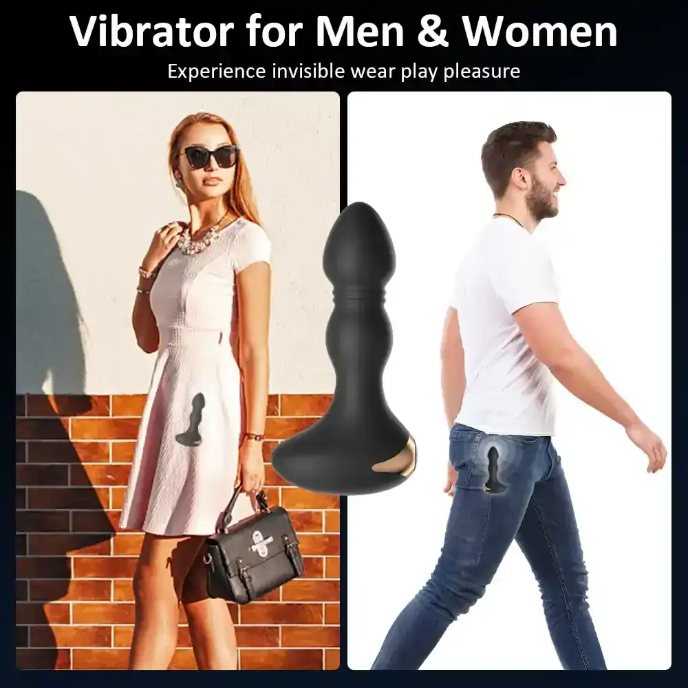 vibrateur anal homme femme silicone medical