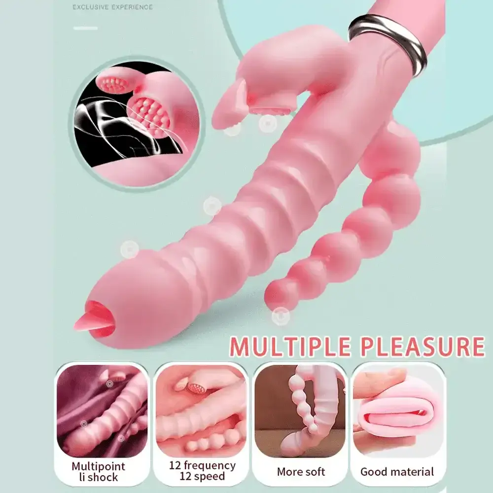 vibrateur anal rose a point g