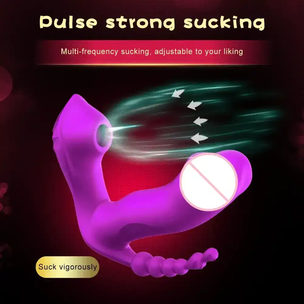 vibrateur anal silencieux 7 modes