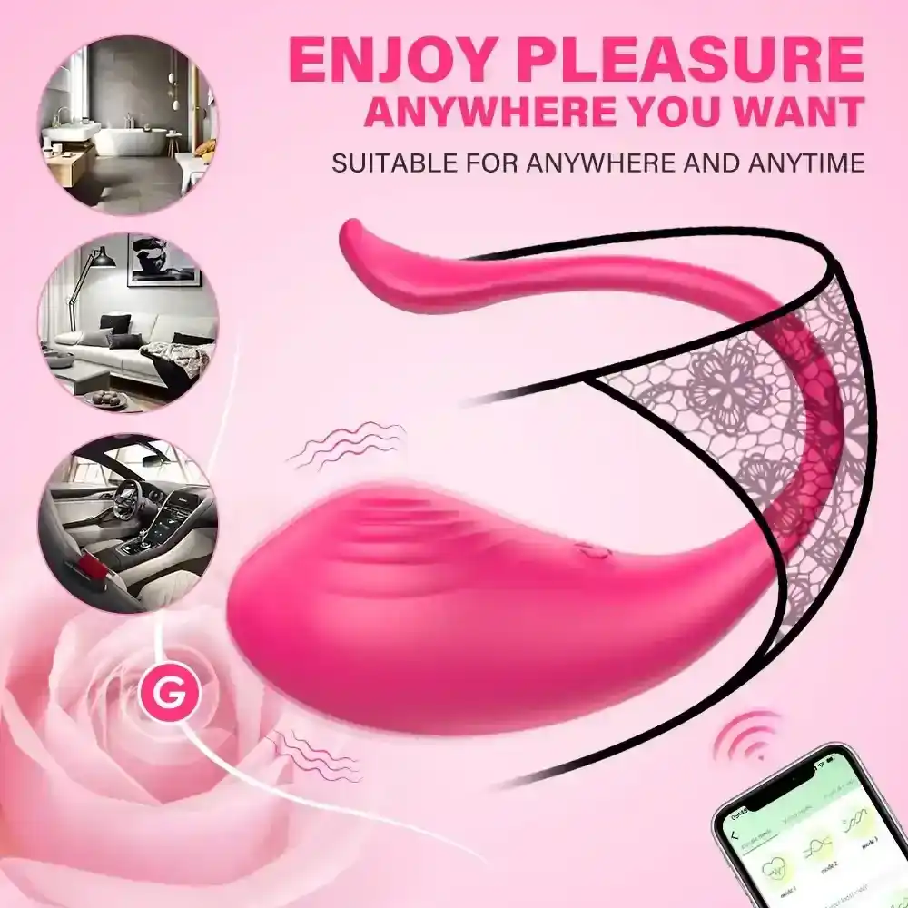 vibrateur app control avec dix modes